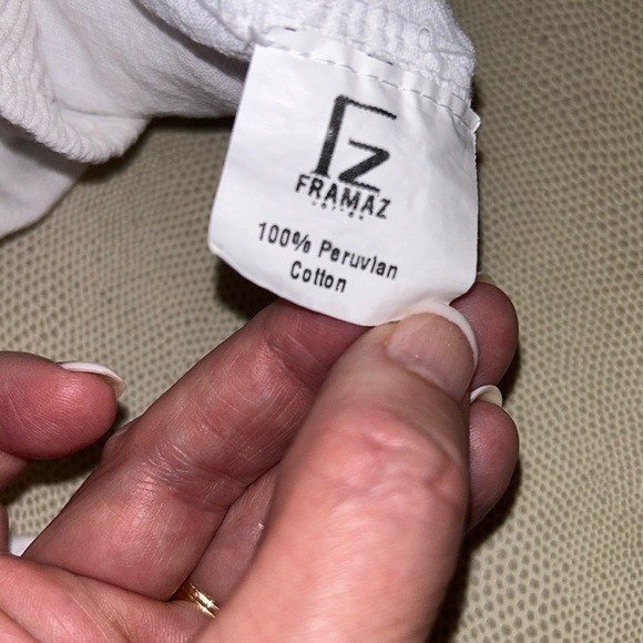 Frama’z White Cotton Capris - Picture 7 of 12